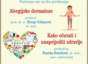 Znanjem do zdravlja: Alergijske dermatoze, Gradska knjižnica, 18h